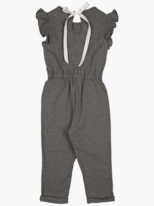 Комбинезон для девочки трикотажный UD 7005 графит - Mini maxi фото 6