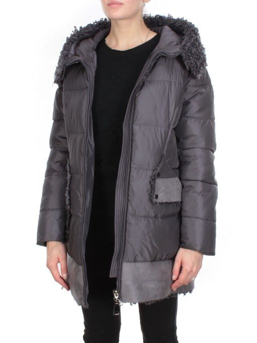 2015 DARK GREY Куртка зимняя женская CORUSKY (200 гр. холлофайбера) - Fashion фото 7