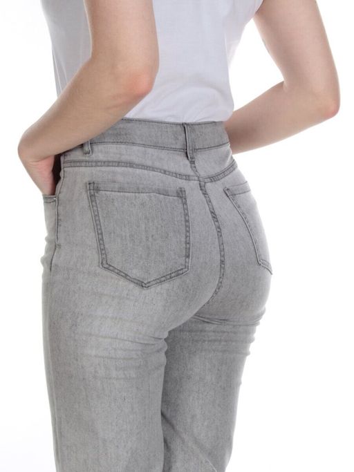 10109 GRAY Джинсы женские AMG JEANS (98% хлопок, 2% лайкра)