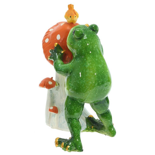Фигурка декоративная "Лягушка", L9 W7 H11,5 см