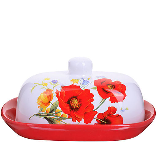 26359 Маслёнка с крышкой Маки LR (х24) - Mayer&boch фото 2