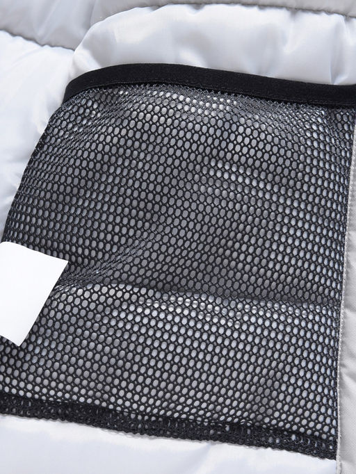 Парка зимняя подростковая для девочки с капюшоном и мехом серого цвета 9532Sr