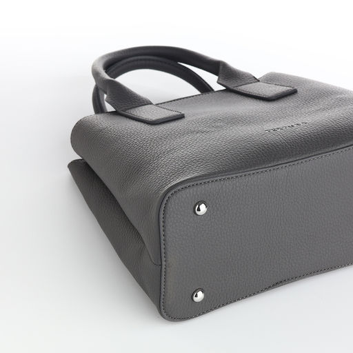 Сумка женская тоут TEXTURA на молнии, 32×12×24 см, серая