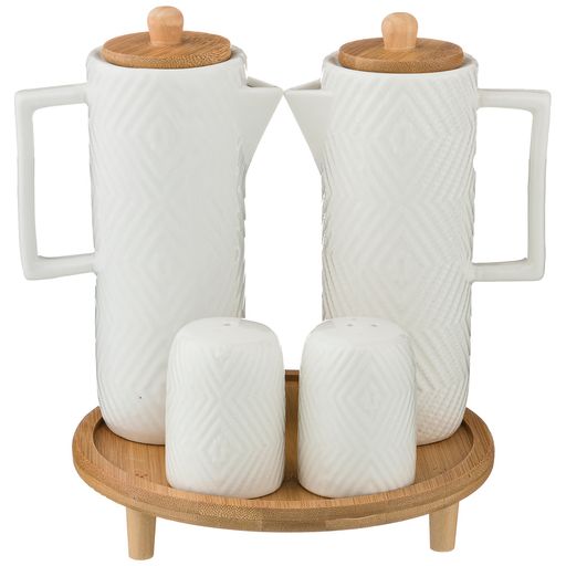 НАБОР ДЛЯ СПЕЦИЙ LEFARD NATIVE 4ПР. 300 МЛ. НА ПОДСТАВКЕ 16,5*16,5 СМ. В=19 СМ.  фото 3