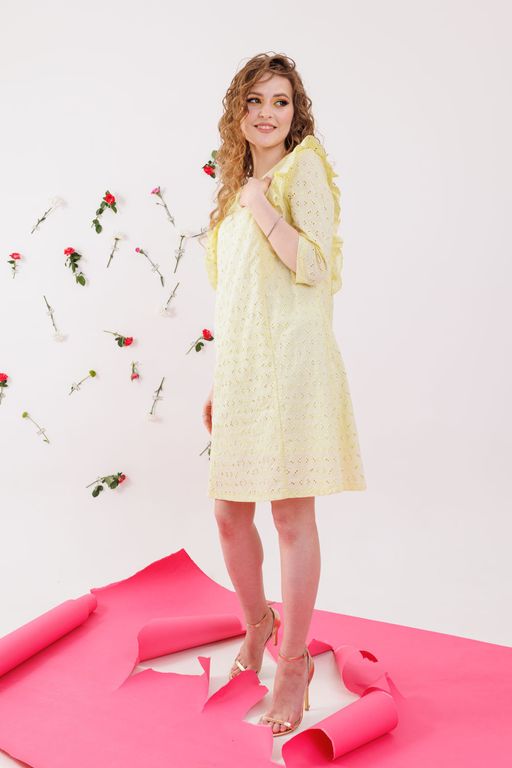 Платье NIKVA н344-1 золото  фото 2