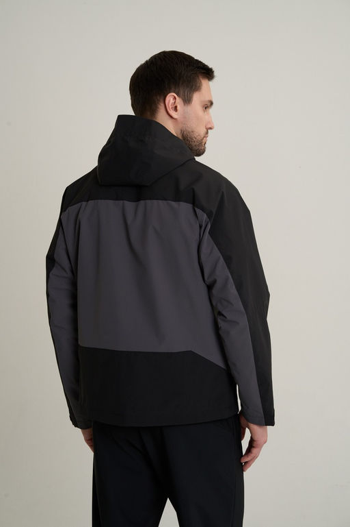 Куртка Черный/Серый TRN ESSENTIAL Woven Jacket - Anta фото 4