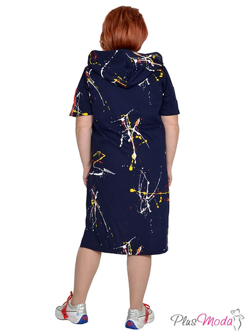 Платье Модель №1305 размеры 44-84 - Plusmoda фото 6