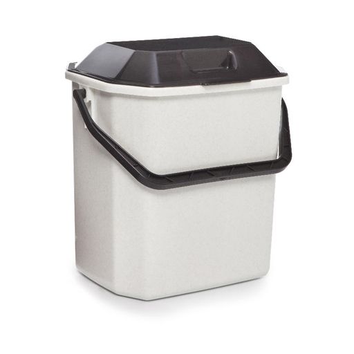 Ведро для мусора 10л с крышкой-совком - Полимербыт фото 5