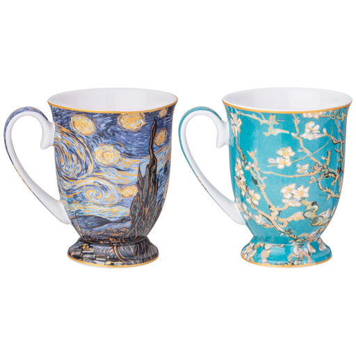 НАБОР КРУЖЕК LEFARD ART COLLECTION (В. ВАН ГОГ) 2 ШТ. 280 МЛ фото 4