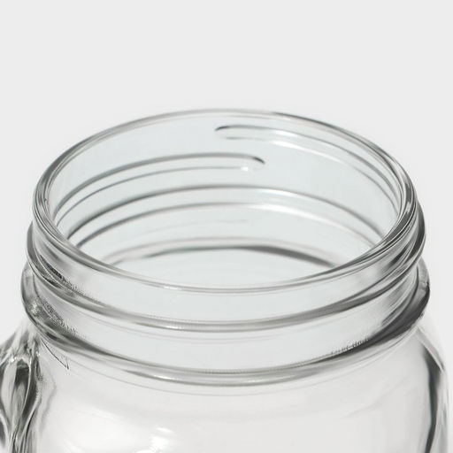 Кружка Доляна Золотой фламинго, 450 мл, 10?7.5?13 см, с ручкой, крышкой и трубочкой, стекло, прозрачная