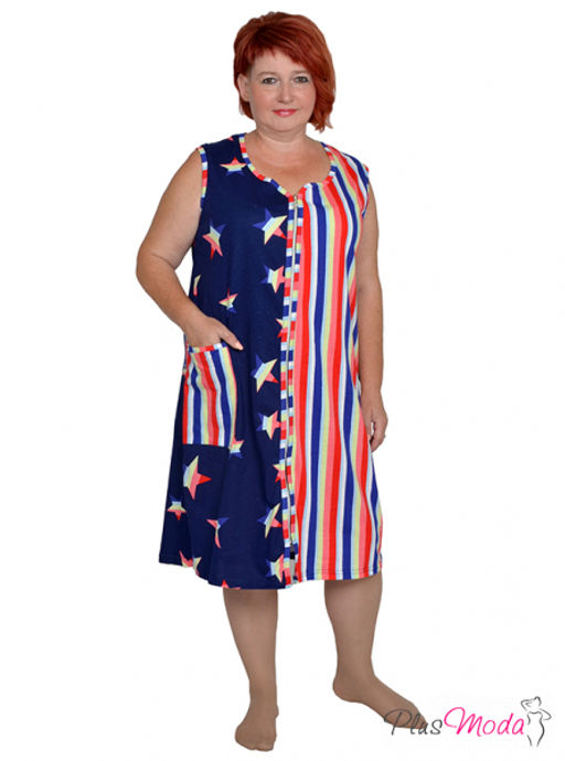 Халат Модель №1285 размеры 44-84 - Plusmoda фото 9