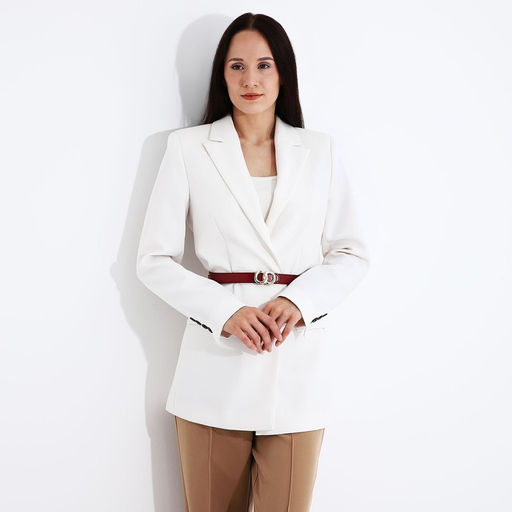 Ремень женский, ширина 2,2 см, пряжка металл, цвет бордовый - Simaland фото 3