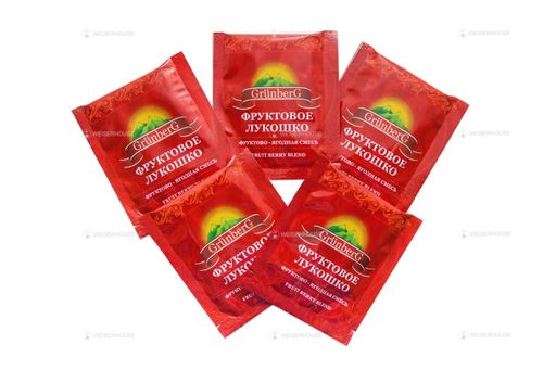 ФРУКТОВОЕ ЛУКОШКО GRUNBERG, 1уп.Х300пак. Фольга - Weiserhouse фото 2