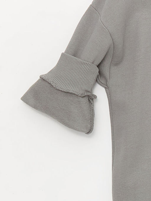 Bisiklet Yaka Uzun Kollu Bask?l? Erkek Bebek Sweatshirt - Waikiki фото 2