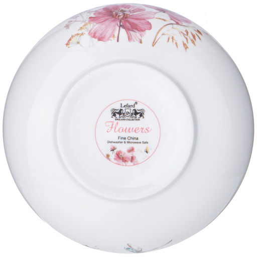 Цена за 4 шт. ТАРЕЛКА СУПОВАЯ LEFARD FLOWERS 16,5*5,5 СМ 700 МЛ