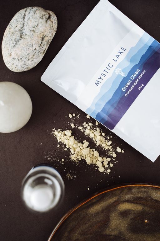 Маска Green clean 60 г - Mystic lake фото 3
