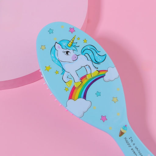 Цена за 2 шт. Расчёска массажная, 5.5×17.5 см, рисунок МИКС