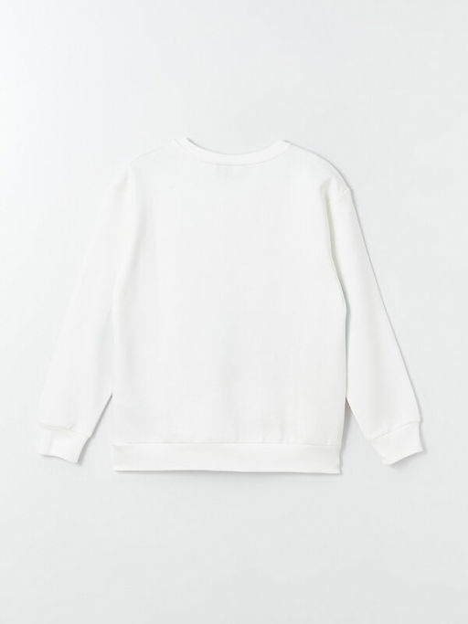 Bisiklet Yaka Minnie Mouse Bask?l? Uzun Kollu K?z ?ocuk Sweatshirt - Waikiki фото 3