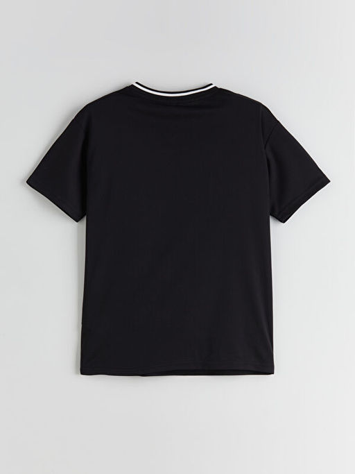 V Yaka Tazmanya Canavar? Bask?l? Erkek ?ocuk Ti??rt ve ?ort