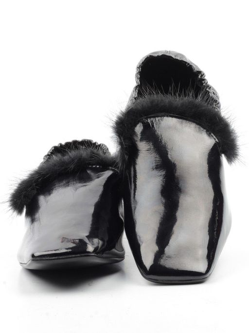 03-N18120S-2 BLACK Туфли женские (натуральная кожа) - Фабричный китай фото 10