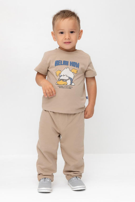 Crockid _ КР 400722/темно-бежевый к568 брюки д/мал яс  фото 2