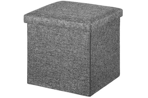 Пуф складной для хранения 38*38*38см, темно-серый - Elan gallery фото 3