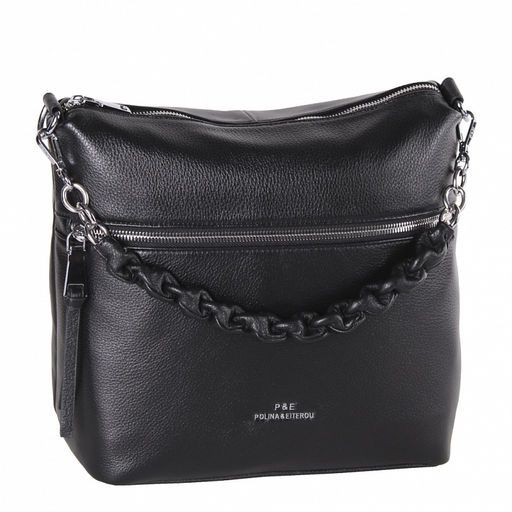 Сумка 9886Y black Polina&Eiterou