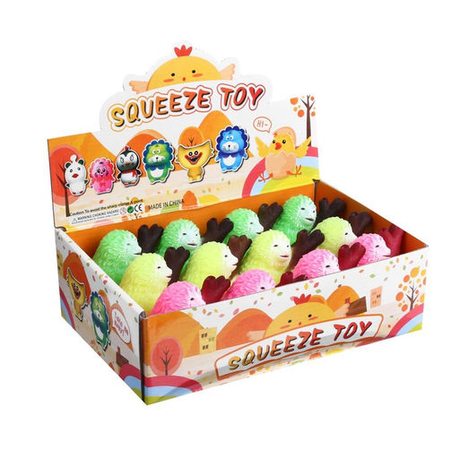 Цена за 3 шт. Мялка «Ленивец» с пастой, цвета МИКС