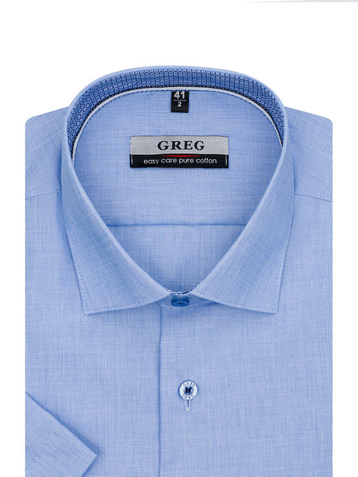 Сорочка мужская короткий рукав GREG 213/101/1714/1p фото 2