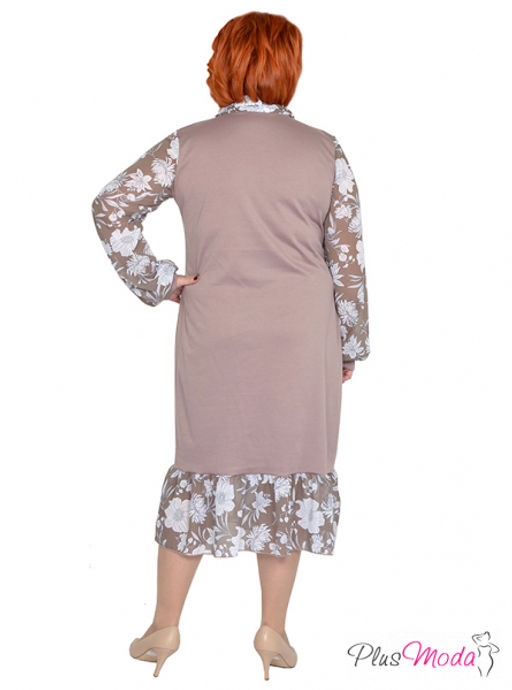 Платье Модель №1366 размеры 44-84 - Plusmoda фото 8