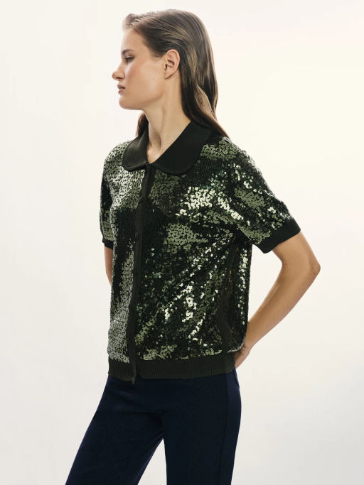 Кардиган с пайетками из вискозы / Zarina