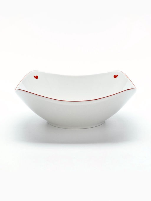Тарелка суповая керамическая Любовь в деталях, 17.5?17.5?5.5 см, ручная работа