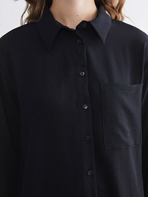 Cep Detayl? Kad?n G?mlek Tunik