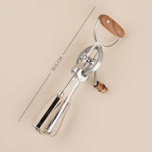 Венчик ручной SL Home Rueda, 30.5×11×7.5 см, серебристый