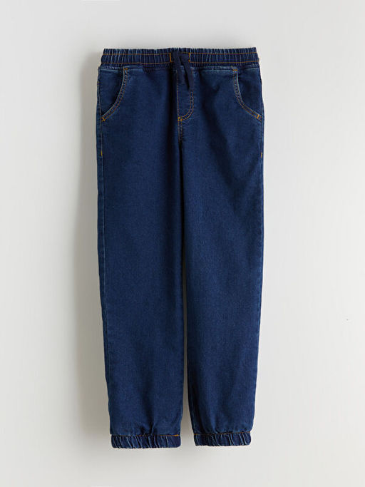 Beli Lastikli Polar Astarl? Erkek ?ocuk Jean Pantolon