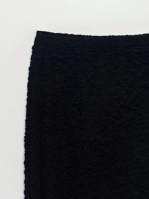 Облегающая юбка миди из жатой вискозы ZR2605023502-50 / Zarina