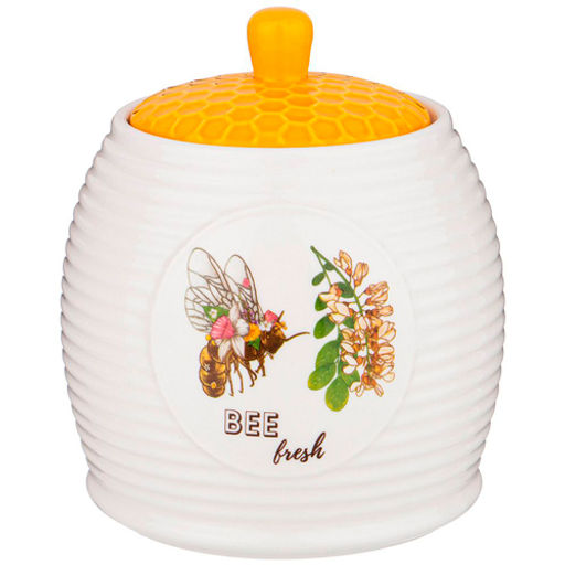 Банка с крышкой "Honey bee" 14*13 см 1000 мл 151-201