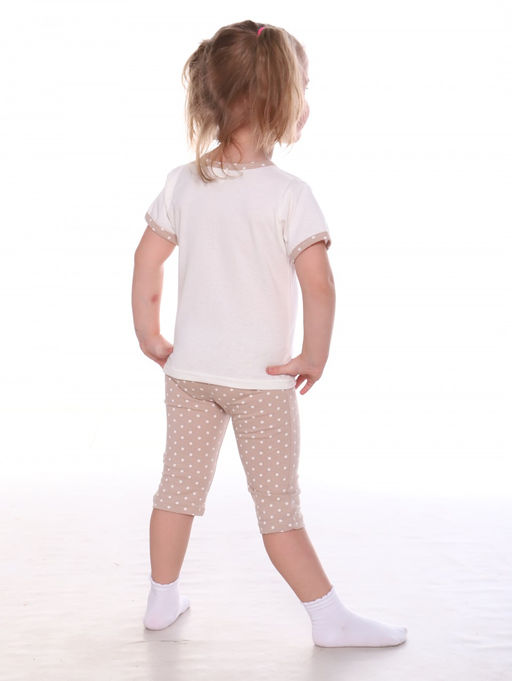 №170 Пижама детская (Бежевый_горох) - Итос-плюс фото 5