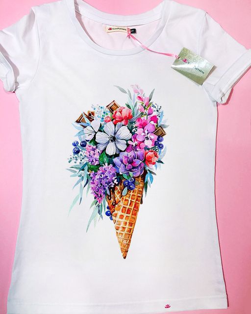 Эксклюзивная футболка Yana Pletneva упаковка плотный Zip пакет!  фото 4