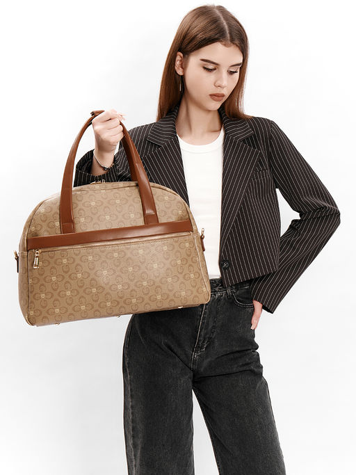 LACCOMA сумка AC89003-лагуна темно-бежевый эко кожа