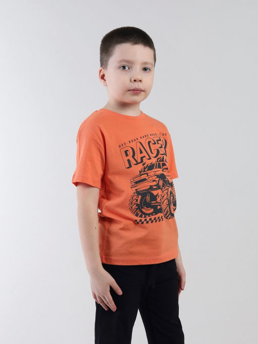 CRB wear / CSKB 64010-29-431 Футболка для мальчика,оранжевый/Ex.Cherubino фото 2