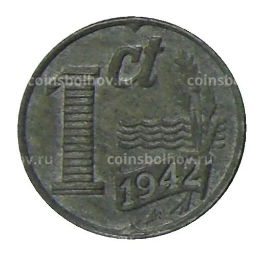 1 цент 1942 года Нидерланды
