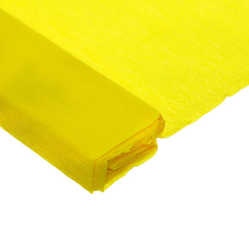 Цена за 9 шт. Бумага крепированная 50×200 см, в рулоне, 30 г/м², шампань