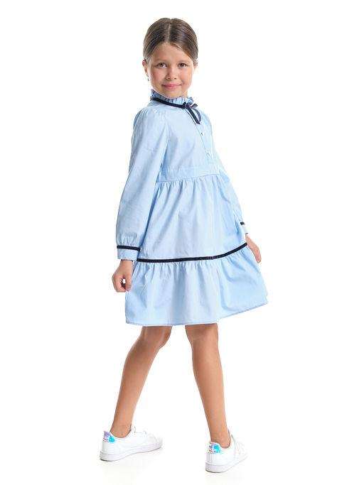 Платье нарядное для новогодних праздников и утренников UD 8053 голубой - Mini maxi фото 5