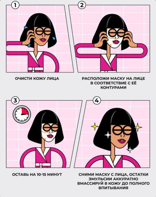 Professor SkinGOOD Маска для лица против отечности Drainage Mask 27 мл  фото 5