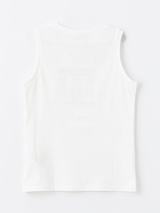 Bisiklet Yaka Bask?l? Erkek ?ocuk Atlet - Waikiki фото 3