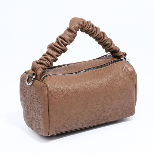 Сумка-багет на молнии, цвет коричневый - Simaland фото 2