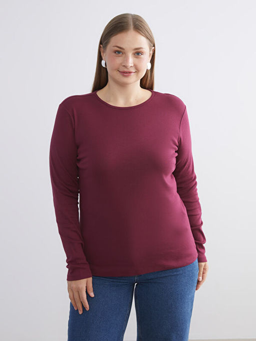 Bisiklet Yaka Kad?n Ti??rt