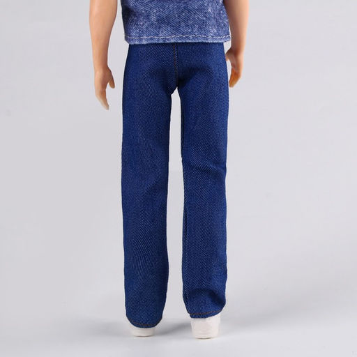 Джинсы для кукол мужчин, длина 18 см, цвет синий - Simaland фото 4