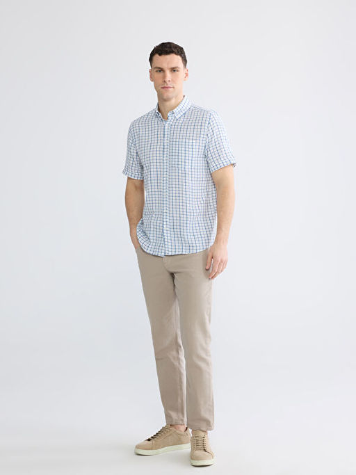 Regular Fit Ekose Erkek G?mlek